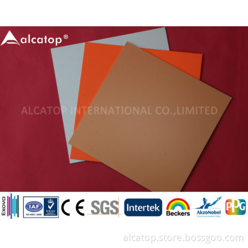 ALCATOP aluminum interior wood wall panel